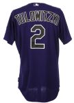 2012 Troy Tulowitzki Colorado Rockies Game Worn Alternate Jersey (MEARS LOA)