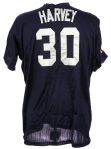 2006 Matt Harvey New York Mets Aflac All American Jersey (MEARS LOA)