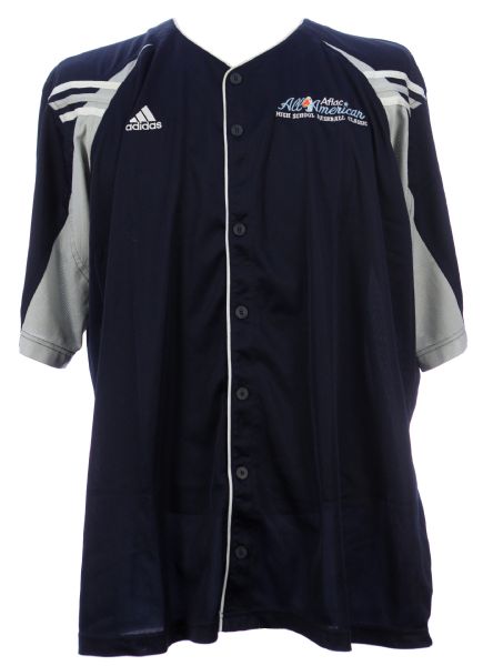 2005 Dellin Batances New York Yankees Aflac All American Jersey (MEARS LOA)