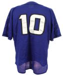 2009 Madison Bumgarner Connecticut Defenders Eastern League Game Worn Jersey (MEARS LOA)
