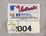 2004 Manny Ramirez Boston Red Sox Signed Game Worn Road Jersey (MEARS LOA/JSA/Player COA)