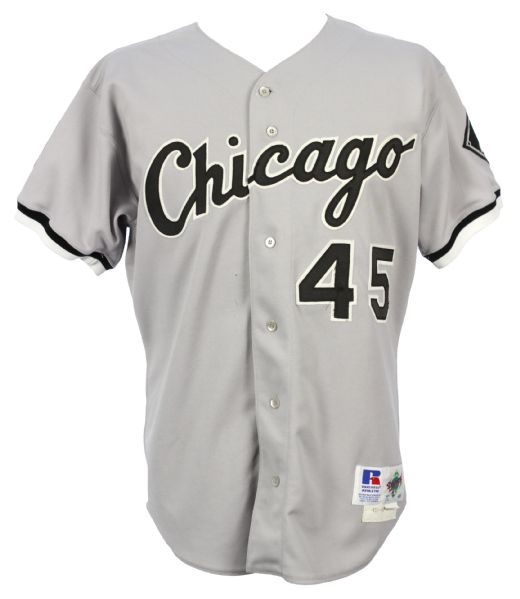 Lot Detail - 1994 Michael Jordan Chicago White Sox Spring Training Game-Used Black Jersey (Sourced From Clubhouse Personnel • Lelands)