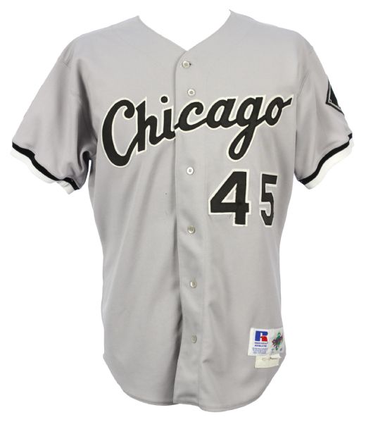 Lot Detail - 1994 Michael Jordan Chicago White Sox Spring Training Road  Jersey (MEARS LOA)