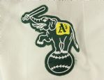 1989 Reggie Jackson Oakland A's Signed Team Issued Post Career Jersey (MEARS LOA & PSA/DNA)