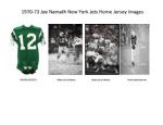 1970-73 Joe Namath New York Jets Home Game Worn Jersey w/ Exceptional Provenance (MEARS A10) Possibly His Last Durene Jersey!!