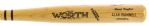 1983-88 Alan Trammell Detroit Tigers Signed Worth Professional Model Game Used Bat (MEARS LOA/JSA)