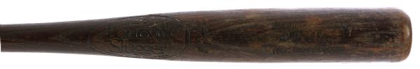 1980-83 Willie Wilson Kansas City Royals Louisville Slugger Professional Model Game Used Bat (MEARS LOA)