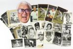 1970-80s Baseball Paper Ephemera Lot of Photos & Harry Carey Mask