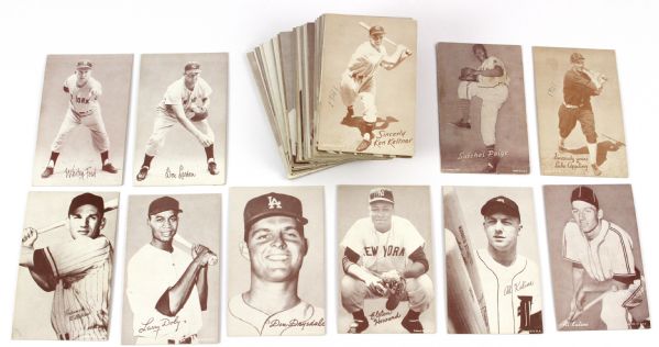 1940-60s Exhibit Card Grouping (70+ )