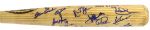 1998-99 Detroit Tigers Team Signed Louisville Slugger w/ 22 Signatures (JSA)