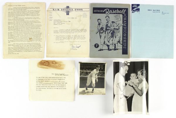 1950s Baseball Ephemera Lot (7)