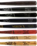 1980's-2000's Game Used & Signed Professional Model Bat Collection - Lot of 21 w/ Eric Daivs, Tim Raines, Larry Walker & More (MEARS LOA/JSA)