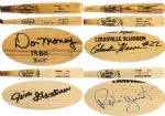 1970's-80's Game Used & Signed Professional Model Bat Collection - Lot of 14 w/ Robin Yount, Paul Molitor, Gorman Thomas & More (MEARS LOA/JSA)