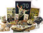 1930s-2000s Baseball & Hockey Memorabilia Collection - Lot of 60 w/ Wayne Gretzky Signed Hockey Stick, 25th Anniversary Heartland Statues & More (JSA)