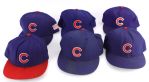 1980s-2000s Chicago Cubs Game Worn Cap Collection - Lot of 6 w/ Carlos Zambrano, Eric Young & More (MEARS LOA)
