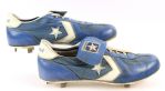 1987-89 circa Andre Dawson Chicago Cubs Signed Game Worn Converse Cleats (MEARS LOA/JSA)