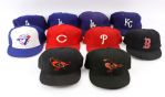 1970s-2000s Game Worn Cap Collection - Lot of 10 w/ Tommy Lasorda, Tim Wallach & More (MEARS LOA)