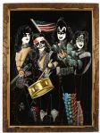 1976 Kiss The Spirit of ‘76 30x40 Velvet Oil Painting 