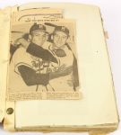 1953 Milwaukee Braves Inaugural Season Scrap Book (100+ Pages)