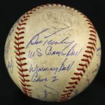 1960 (October 6) Pittsburgh Pirates New York Yankees Multi Signed ONL Giles Forbes Field World Series Game Used Baseball w/ 15 Signatures Including Berra, Ford, Groat & More (MEARS LOA/JSA)