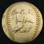 1974 (October 6) Ron Cey Los Angeles Dodgers Signed ONL Feeney NLCS Game Used Home Run Baseball (MEARS LOA/JSA)