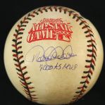 2000 Derek Jeter New York Yankees Single Signed OASG Selig Turner Field All Star Game Used Baseball (MEARS LOA/JSA)