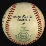 1974 (August 7) Nolan Ryan California Angels Single Signed OAL Cronin White Sox Park Game Used Baseball (MEARS LOA/JSA)
