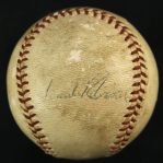 1966-71 circa Frank Robinson Baltimore Orioles Single Signed OAL Cronin Game Used Baseball (MEARS LOA/JSA)