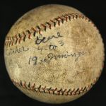 1933 (May 14) Madera Westport Minor League/College/Barnstorming Game Used Wilson Baseball (MEARS LOA)