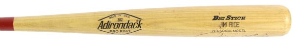 1980 Jim Rice Boston Red Sox Signed Adirondack Professional Model Bat (MEARS LOA/JSA)