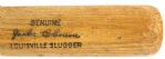 1965-68 Jackie Robinson Brooklyn Dodgers H&B Louisville Slugger Post Career Bat (MEARS LOA)