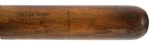 1917-20 Shoeless Joe Jackson Chicago White Sox YMCA Signature Model Bat (MEARS LOA)