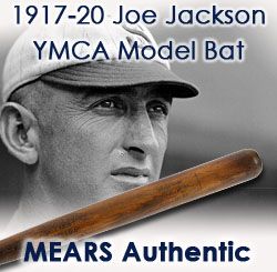 1917-20 Shoeless Joe Jackson Chicago White Sox YMCA Signature Model Bat (MEARS LOA)
