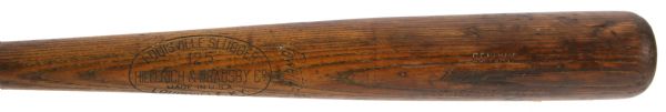 1951-60 Mickey Mantle New York Yankees H&B Louisville Slugger Professional Model Team Index Bat (MEARS A5)
