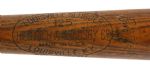 1951-60 Mickey Mantle New York Yankees H&B Louisville Slugger Professional Model Team Index Bat (MEARS A5)
