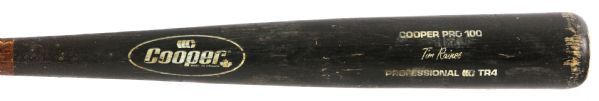1980s-90s circa Tim Raines  Expos/White Sox Cooper Professional Model Game Used Bat (MEARS LOA)