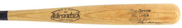1981 Rod Carew California Angels Signed Adirondack Professional Model Game Used Bat (MEARS LOA/JSA)