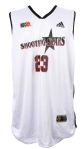 2000-02 circa LeBron James Northeast Ohio Shooting Stars Game Worn AAU Uniform (MEARS LOA)
