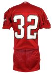 1994 Damon Smith Calgary Stampeders CFL Game Worn Home Jersey (MEARS LOA)