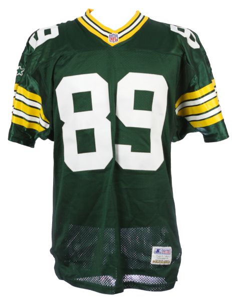1993-99 Mark Chmura Green Bay Packers Signed Jersey (JSA)