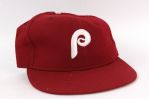1989-93 Larry Bowa Philadelphia Phillies Game Worn Cap (MEARS LOA)