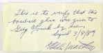 1953-58 circa Eddie Mathews Milwaukee Braves Autographed Professional Model Game Worn Glove (LOA Eddie Mathews / Original Owner / MEARS / PSA & JSA) “Documented To Have Originated in Milwaukee, WI”