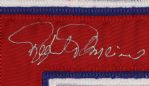 1999 Rafael Palemeiro Texas Rangers Signed Game Worn Road Jersey (MEARS LOA/JSA)