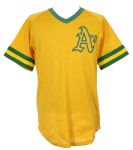 1982 circa Rickey Henderson Oakland Athletics Batting Practce Jersey 