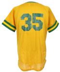 1982 circa Rickey Henderson Oakland Athletics Batting Practce Jersey 