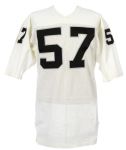 1982 Mike Hawkins Los Angeles Raiders Game Worn Road Jersey (MEARS LOA)