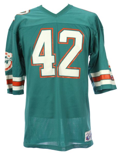 1985-89 circa Belasco Miami Dolphins Preseason/Training Camp Jersey (MEARS LOA)