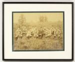 1880-90s circa Chatham Baseball 9" x 11" Framed Team Photo