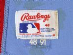 1991 Ivan Calderon Montreal Expos Game Worn Road Jersey (MEARS LOA)