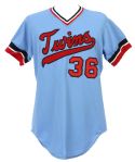 1979-81 Jerry Koosman Minnesota Twins Game Worn Road Jersey (MEARS LOA)
